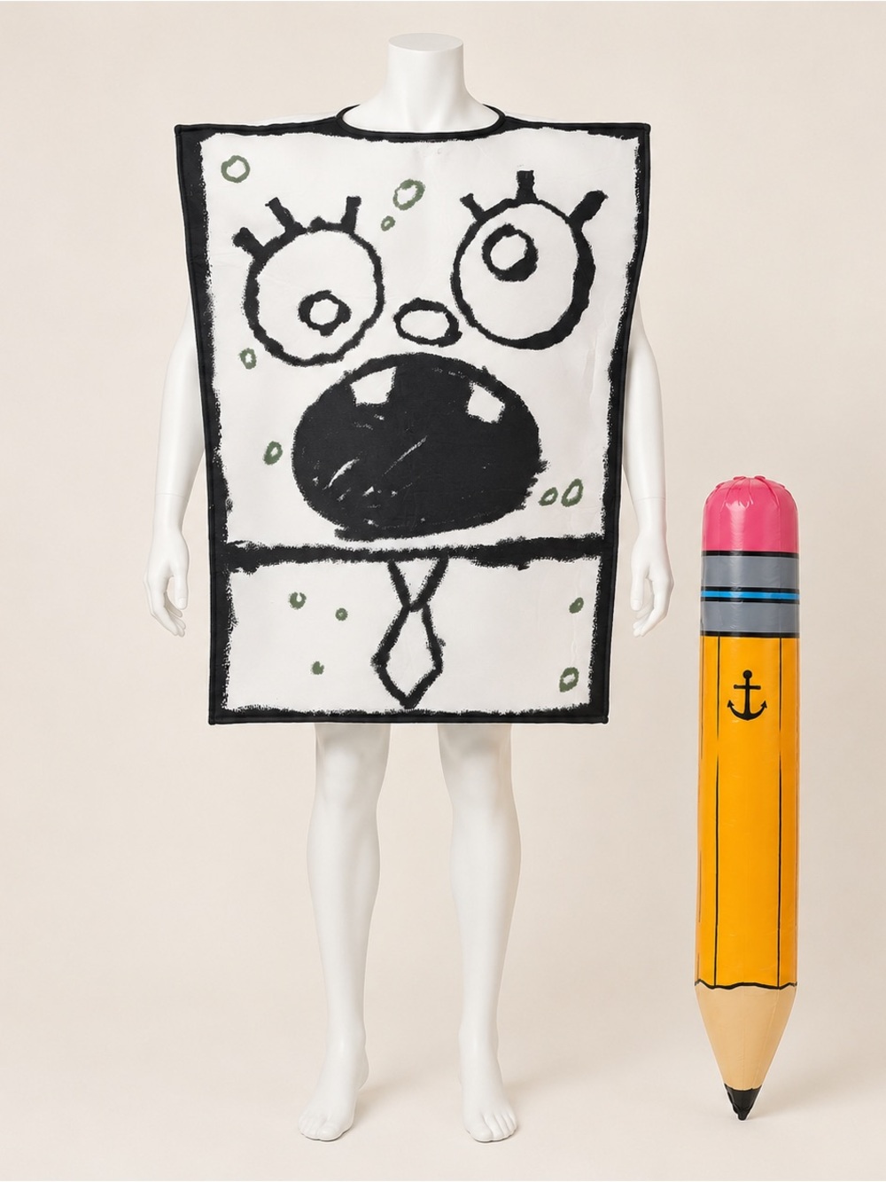 Spirit Halloween SpongeBob DoodleBob Costume Adult One Size